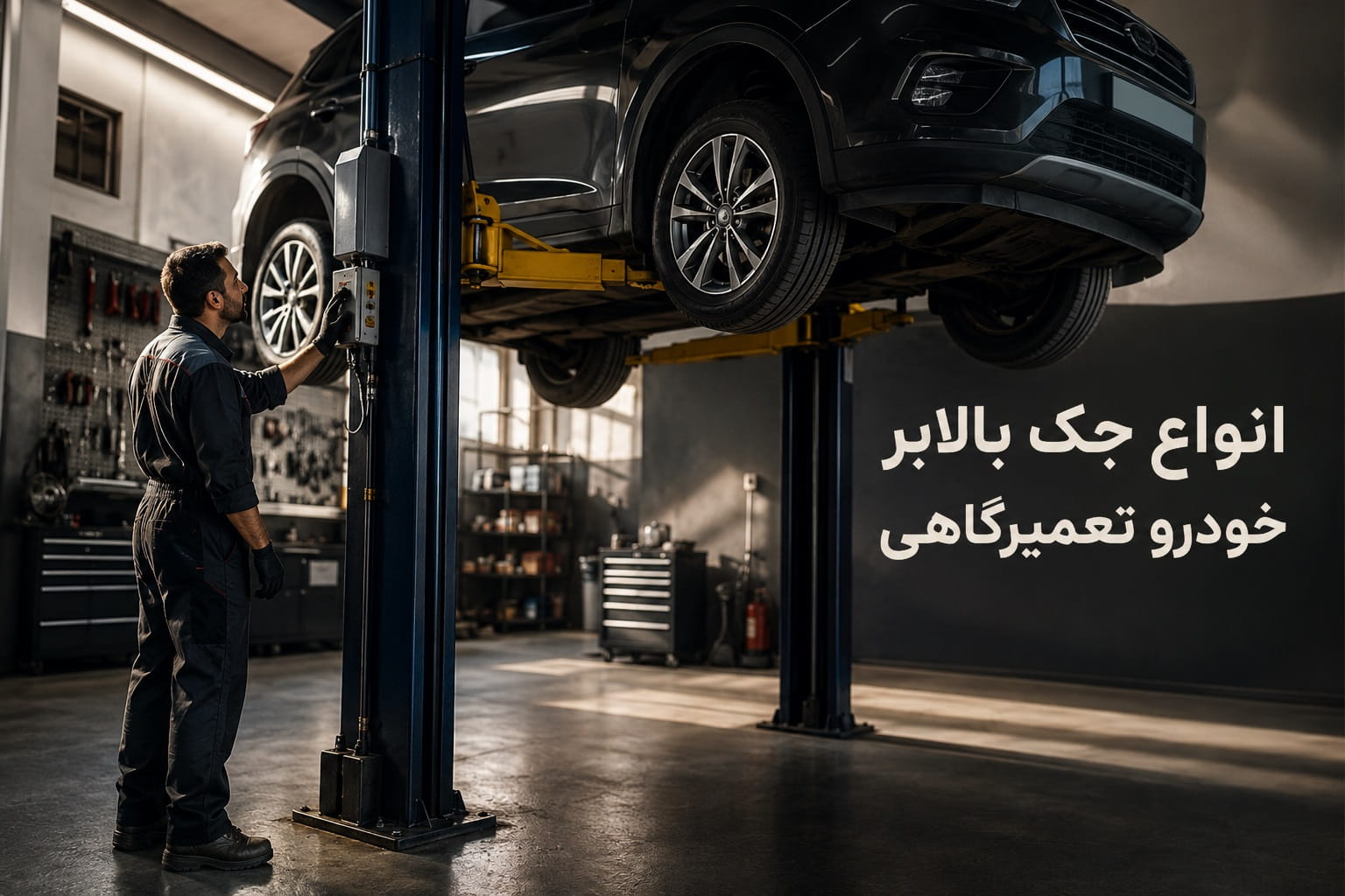 جک بالابر تعمیرگاهی